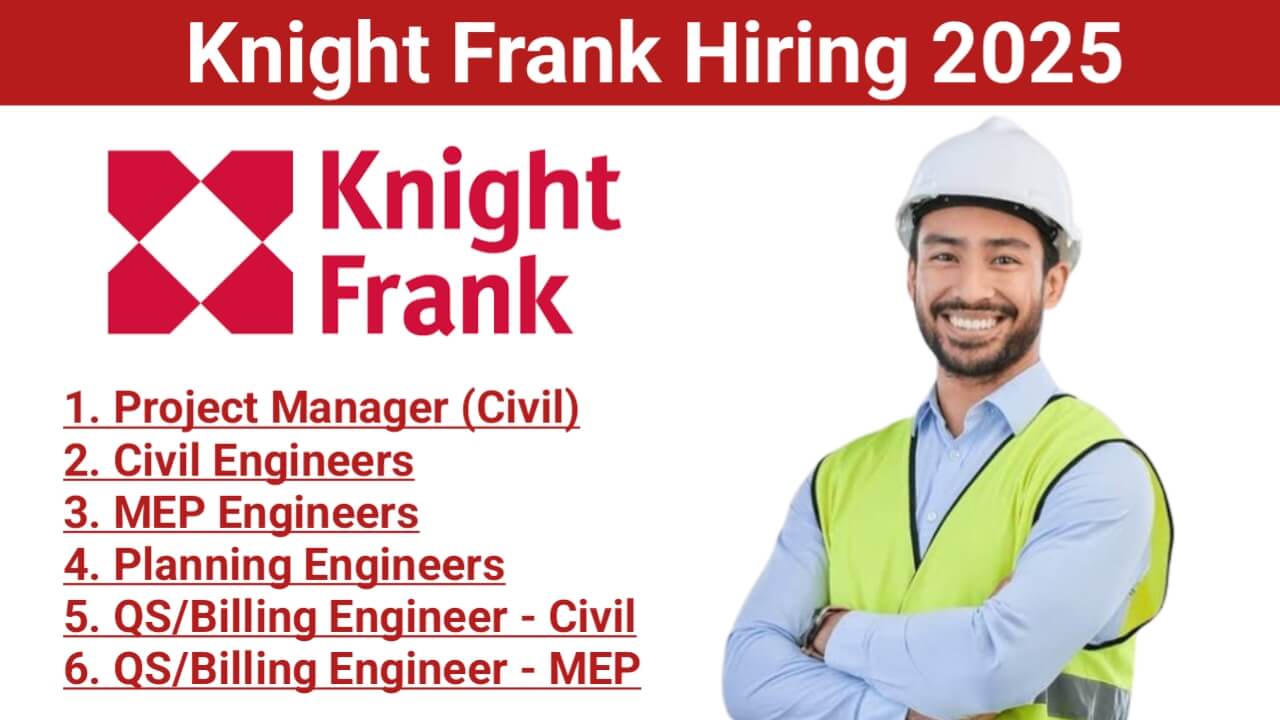 Knight Frank Hiring 2025 | Job Openings for Residential Projects (Gujarat)