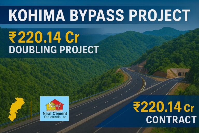 Niraj Cement Structurals Wins ₹220.14 Cr Kohima Bypass Road Project from NHIDCL | SARDP-NE Update