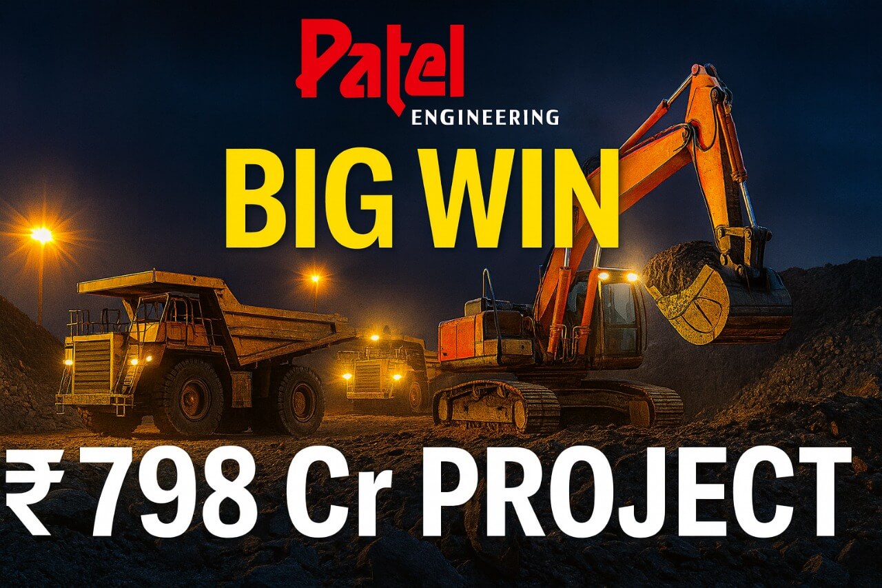 Patel Engineering Ltd Secures Major Win in Chhattisgarh – ₹798.19 Crore Project Awarded by SECL