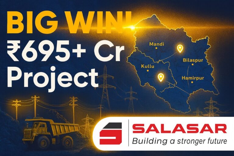 BIG WIN ALERT Salasar Techno Engineering Limited Secures ₹695+ Cr Project from RVNL