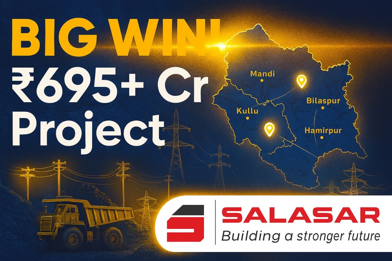 BIG WIN ALERT Salasar Techno Engineering Limited Secures ₹695+ Cr Project from RVNL