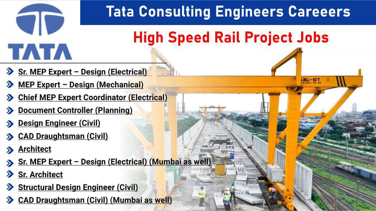 Tata Consulting Engineers Careeers | Hiring for Rail Mega Project | Electrical, Mechanical, Civil, Architect Openings | Maharashtra & Gujarat 1 w 2025 11 29T111525.302