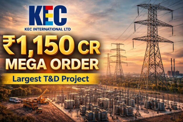 KEC International Bags ₹1,150 Crore Order | Largest T&D Project Win in India
