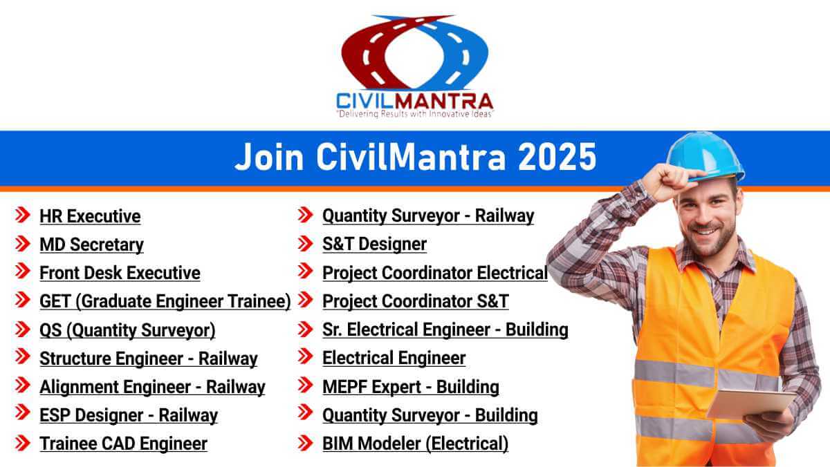 Join CivilMantra 2025 | Exciting Career Opportunities in Railway, Building & Electrical Projects 1 w 2025 12 08T092218.229