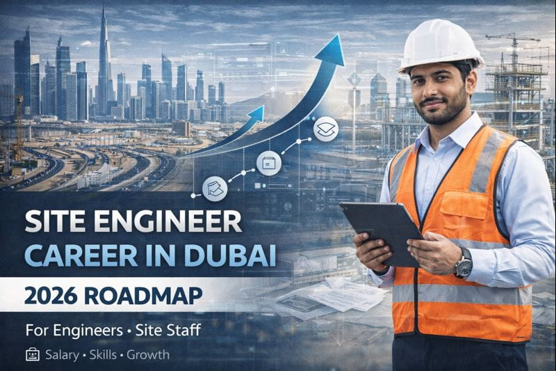 Career Roadmap for Site Engineer Jobs in Dubai (2026 Guide)