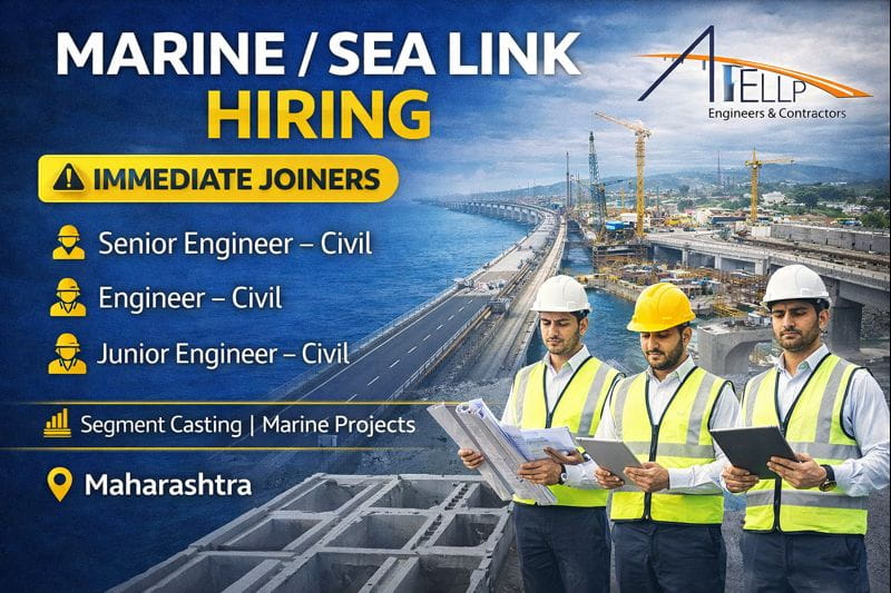 Arvind Technocrats Engineers LLP Hiring 2026 | Construction Jobs In Maharashtra