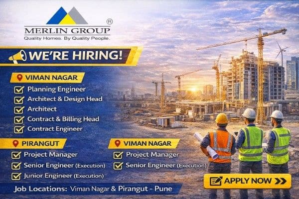 Merlin Projects New Opening 2026 | Location: Viman Nagar, Pune And Pirangut, Pune