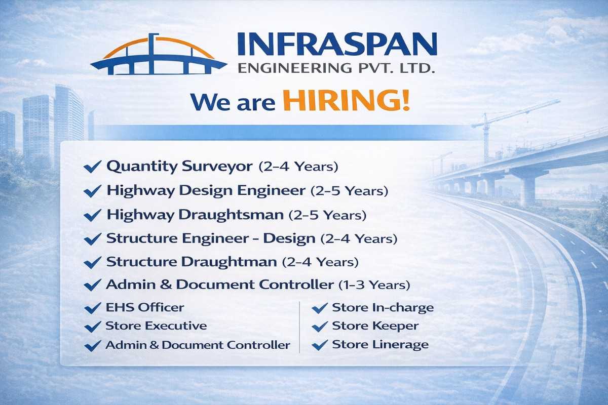 Infraspan Engineering Pvt. Ltd. Hiring 2026 | Structure Engineer Jobs