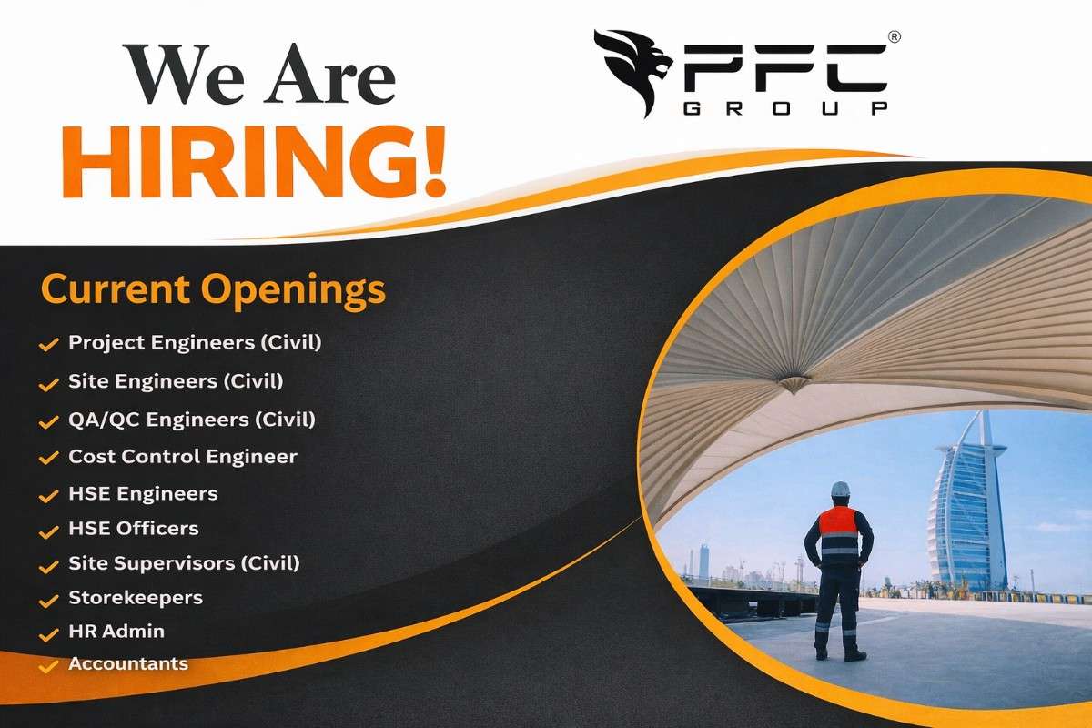 PFC Group Urgent Recruitment 2026 | Construction  Jobs Near Me