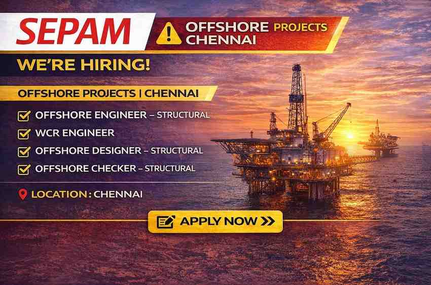 SEPAM Urgent Hiring 2026 | Job Location: Chennai | Construction Placement