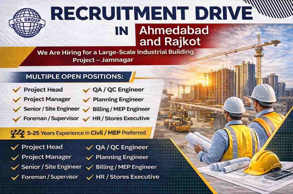 Varindera Constructions Limited – Recruitment Drive 2026 | Interview Date: 8 & 9 March 2026