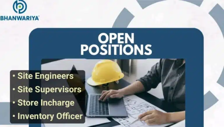 Bhanwariya Infra Projects Pvt Ltd Hiring 2026 | Power Distribution Jobs Rajasthan