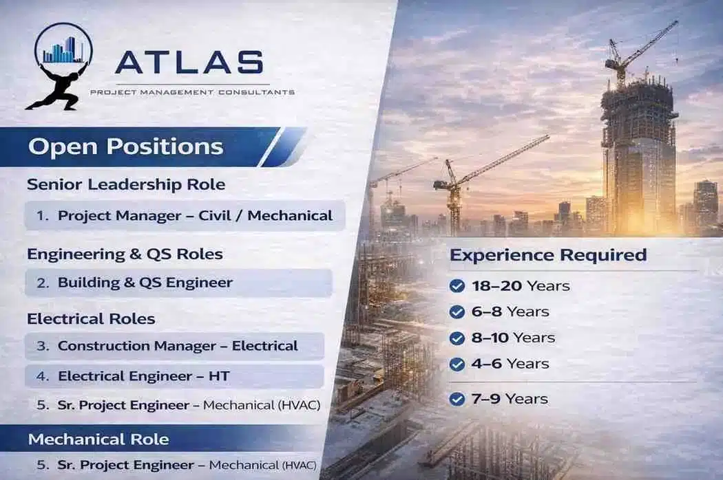 Atlas PMC Pvt Ltd Recruitment 2026 | Solar Manufacturing Plant Jobs in Odisha | Civil Electrical Mechanical Hiring