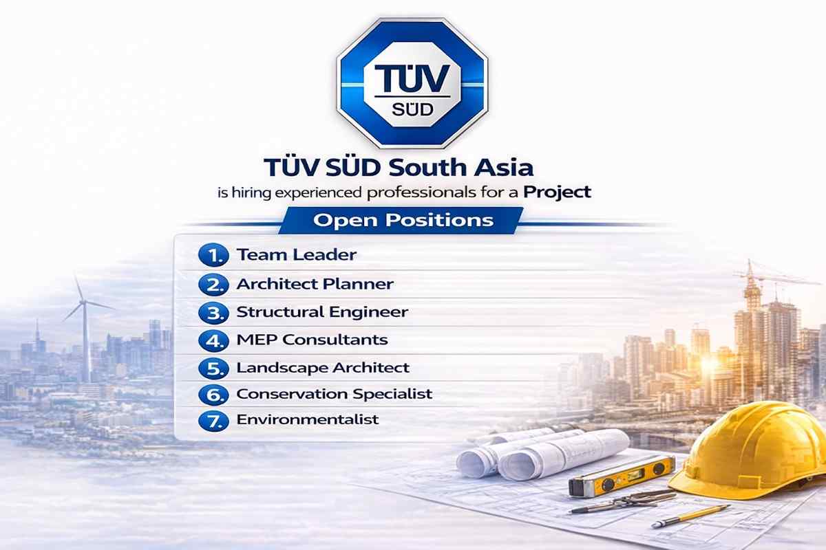 TÜV SÜD South Asia Recruitment 2026 | PMC Building Project Jobs in Guwahati Assam | Engineer & Architect Hiring