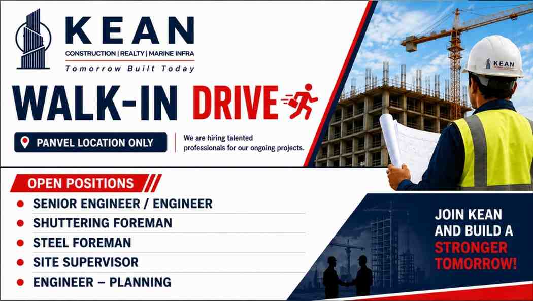 Kean Construction Pvt Ltd Walk In Interview | Ongoing Residential and infrastructure Projects