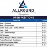 Allround Facilities Recruitment 2026 | Leadership, Civil, Interior, MEP & Billing Jobs for Hospitality Projects
