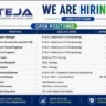 Teja Engineering Recruitment 2026 | Tunnel Engineer, Geologist, Surveyor & Project Manager Jobs for NATM Tunnel Projects