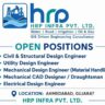 HRP Infra Recruitment 2026 | Design Engineer & CAD Designer Jobs in Ahmedabad