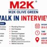 M2K Group Recruitment 2026 | Walk-In Interview for Civil, MEP, QA/QC, Electrical & Site Professionals