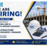 RKC Infrabuilt Vacancy 2026 | For Billing & Planning Engineer and Structure Engineer Jobs in Gujarat