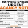 RUKY Projects Hiring 2026 | For CADD Engineers, Design Engineers, Contract Specialist & Liaison Officer Jobs