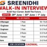 Sreenidhi Infra Walk-In Interview 2026 | Project Manager, Engineer, Supervisor & Store Jobs in Hyderabad