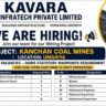 Kavara Infratech Recruitment 2026 | Mining Engineer, Overman, Mines Manager & Coal Mine Jobs