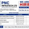 PNC Infratech Recruitment 2026 | SCADA Engineer, PLC Programmer & Automation Engineer Jobs | JJM Projects
