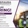 Spaura Infrastructure Recruitment 2026 | Site Engineer, Civil Foreman, Surveyor & Driver Jobs in Dubai