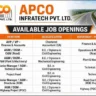 APCO Infratech Recruitment 2026 | AVP, VP, AGM, DGM, Project Head & Senior Manager Jobs