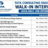 Tata Consulting Engineers Recruitment 2026 | Design Engineers & Project Planning Jobs | Virtual Recruitment Drive