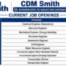 CDM Smith Recruitment 2026 | Civil, Electrical, Structural, Environmental & Transportation Engineer Jobs | UpGrowth Hiring Drive