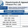 DRA Infracon Pvt. Ltd. Recruitment 2026 | AGM, DGM, GM, Design Lead Jobs | Railway Infrastructure Project Vacancies