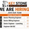 Key Stone Infra Buildcon Recruitment 2026 | Planning, Billing, QA/QC & Launching Engineer Jobs | Ajni Railway Station Project