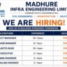 Madhure Infra Engineering Limited Recruitment 2026 | Civil Construction Jobs in Pune | Project Manager, Planning Engineer & More