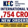 KEC International Wins ₹1,754 Crore New Orders | Secures Largest-Ever Tower Supply Order from USA