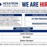 Hexatron Industries Vacancy 2026 | Junior Surveyor, Surveyor & Senior Surveyor Jobs | Solar Projects