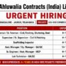 Ahluwalia Contracts Recruitment 2026: Foreman, Supervisor, QA/QC, MEP & Scaffolding Jobs in Bengaluru