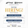 Goyal & Co Recruitment 2026: Hiring Finishing Engineers & Supervisors for Building Projects in Bengaluru