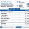 Consolidated Construction Walk-In Interview 2026: Site Engineer, Project Engineer, QA/QC, Safety Engineer & Store Keeper Jobs
