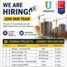 Urbanrise Recruitment 2026: MIVAN Project Engineer, QS Engineer & Plumbing Manager Jobs in Chennai