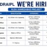 Dineshchandra R. Agrawal Infracon Recruitment 2026: General Manager, Civil Manager, Billing Engineer, HR & Draftsman Jobs | RLDA Ahmedabad Project