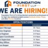 Foundation First LLP Recruitment 2026: Project Manager, Site Engineer, Safety Officer & Supervisor Jobs in Mumbai
