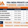 PRA India Recruitment 2026: QS Engineer, Billing Engineer, Planning Engineer & Assistant Manager Jobs in Odisha