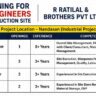 R Ratilal & Brothers Recruitment 2026: Civil Project Manager, Site Engineer, Supervisor & Store Incharge Jobs