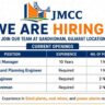 JMCC Infraprojects Recruitment 2026: Project Manager, Billing Engineer & Site Engineer Jobs in Gujarat