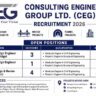 CEG Recruitment 2026: Senior Design Engineer, Chief Design Expert & Bridge Design Expert Jobs