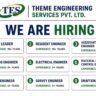Theme Engineering Services Jobs 2026 | Team Leader, Resident Engineer & Billing Engineer Vacancies for UDA PMC Project