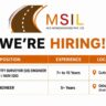 MS Infraengineers Jobs 2026 | QS Engineer, GM/AGM (QS) & QC Engineer Vacancies for NHAI Road Projects