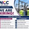 NCC Limited Recruitment 2026 | Electrical & Civil Engineer, GET, DET Jobs for RDSS & 33/11 KV Substation Projects